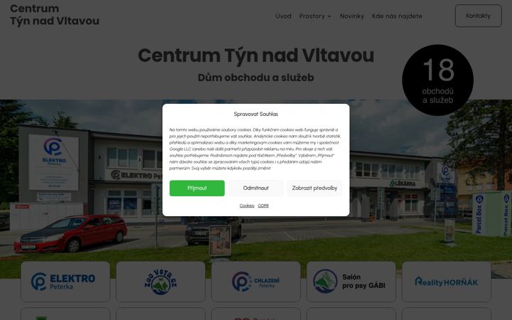 Screenshot of centrumtyn.cz