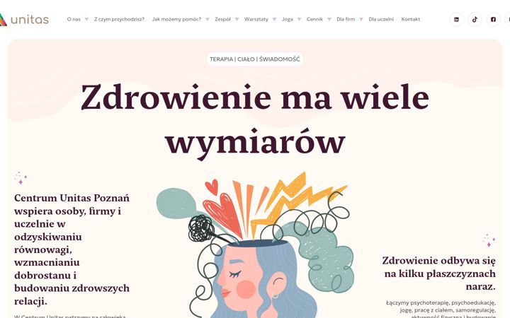 Captură de ecran a centrumunitas.pl