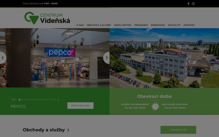 Screenshot of centrumvidenska.cz