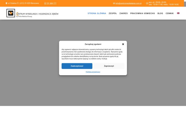 Skärmbild av centrumwybielania.com.pl