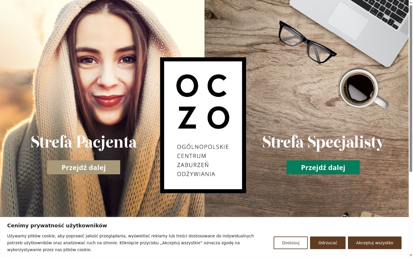 Snímka obrazovky banera súhlasu zobrazeného pred akoukoľvek interakciou