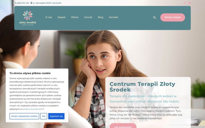Skärmbild av centrumzlotysrodek.pl