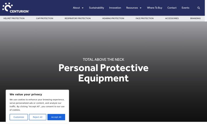 Screenshot von centurionsafety.co.uk