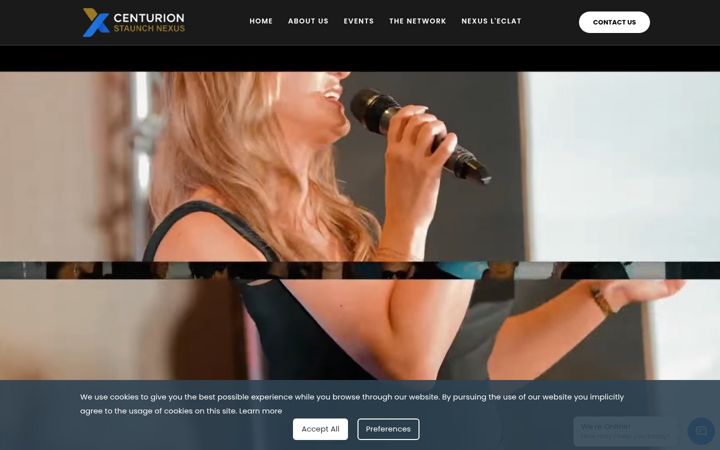 Screenshot von centurionstaunchnexus.co.uk
