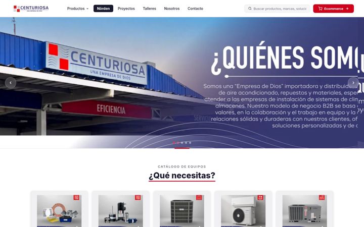 Screenshot of centuriosa.com