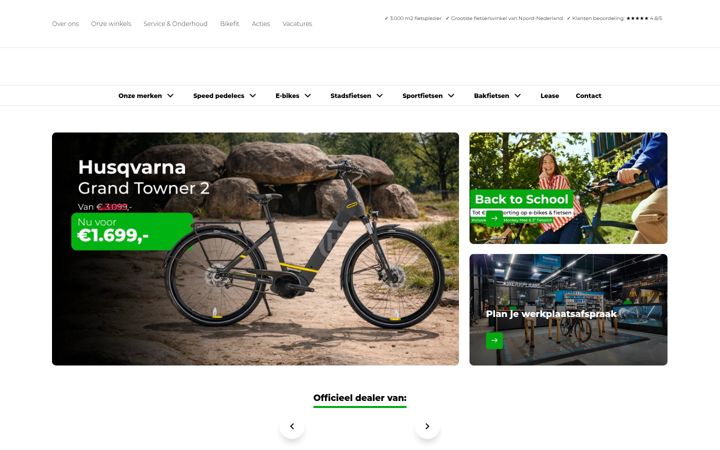 Posnetek zaslona century-velodroomgroningen.nl