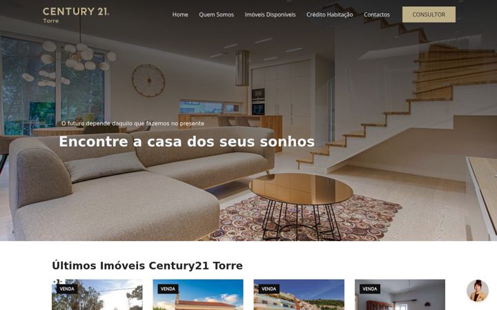 Screenshot von century21torre.pt