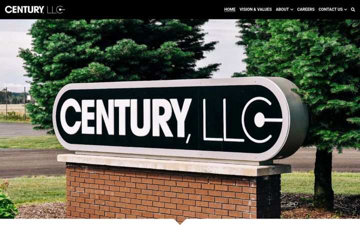 Screenshot of centuryllc.com