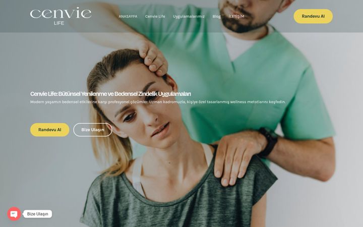Screenshot of cenvielife.com