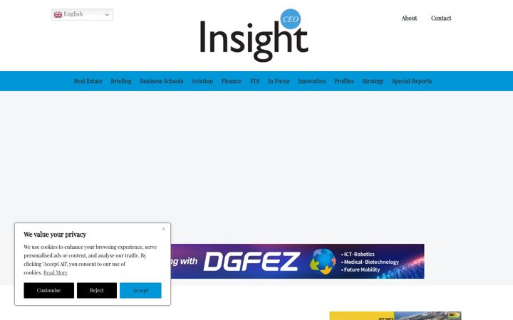 Screenshot of ceo-insight.com