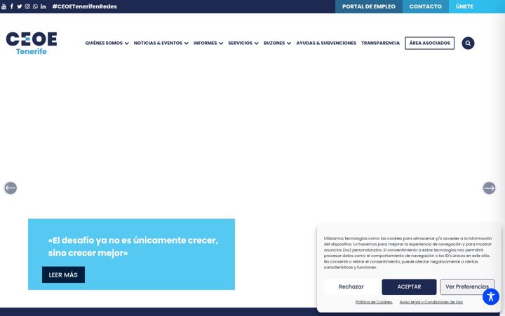 Screenshot of ceoe-tenerife.com