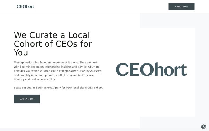 Screenshot of ceohort.com