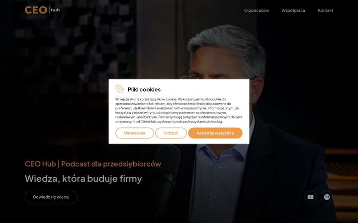 Skärmbild av ceohub.pl