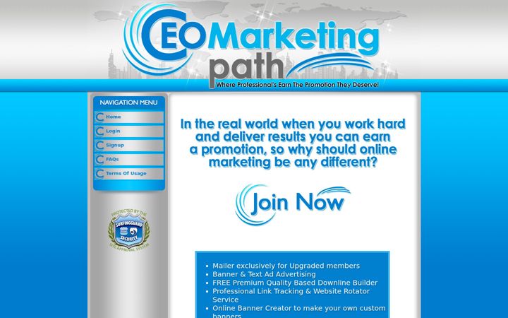 Screenshot of ceomarketingpath.com