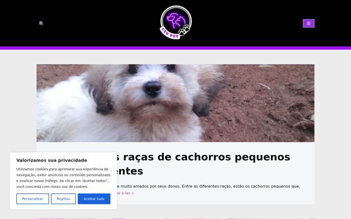 Screenshot of ceopet.com