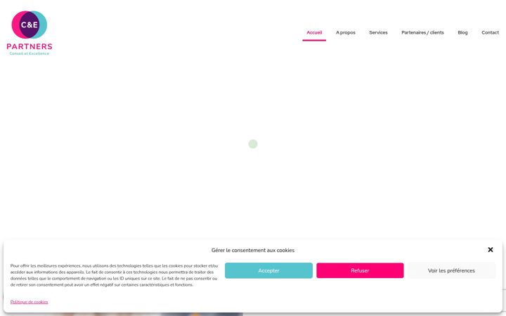 Screenshot ta' cepartners.fr