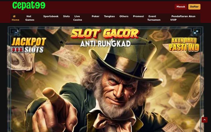Screenshot of cepat99slot.net