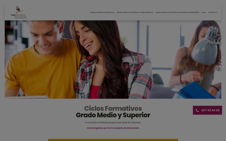 Screenshot of cepconsultoriayformacion.com