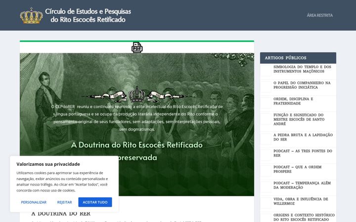 Screenshot von cepdorer.com.br