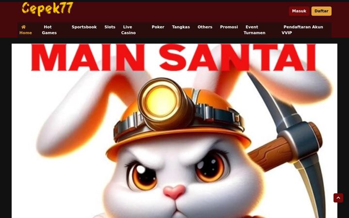 Screenshot of cepek77.com