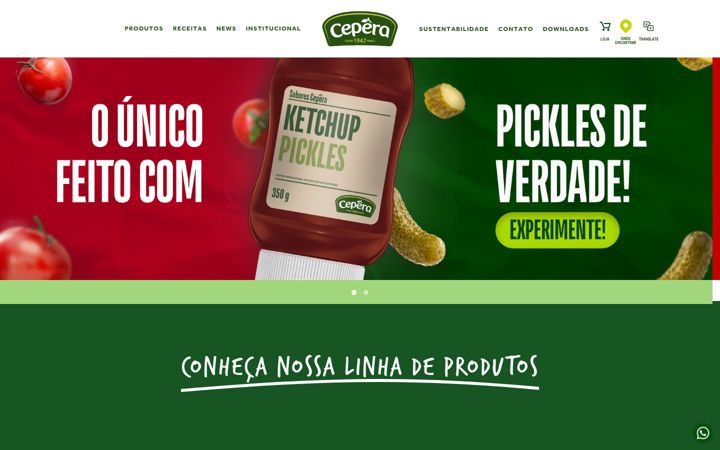 Zrzut ekranu cepera.com.br