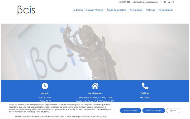 Screenshot of ceperoisalido.com