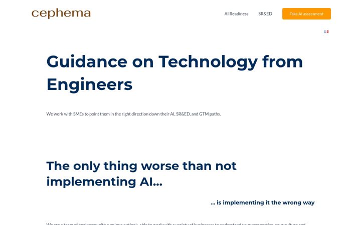 Screenshot of cephema.com