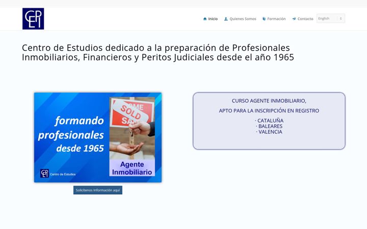 Screenshot of cepigarmal.com