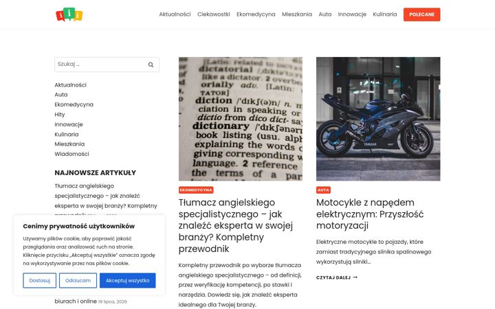 Skärmbild av cepix.pl