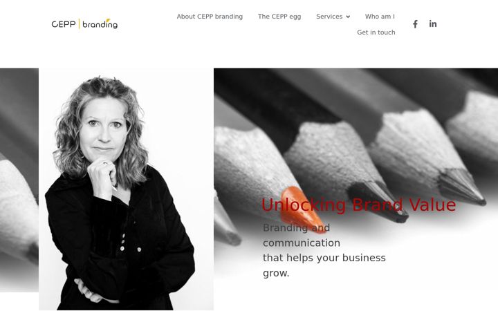 Screenshot of ceppbranding.com