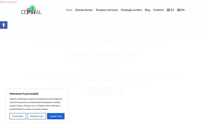Captura de pantalla de cepsial.es