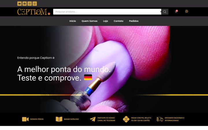 Zrzut ekranu ceptiom.com.br