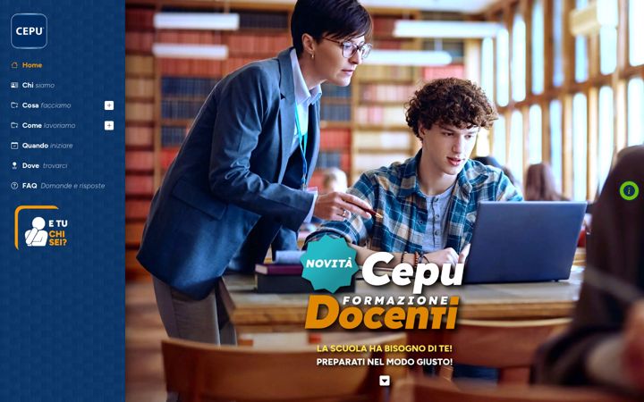 Captură de ecran a cepu.it