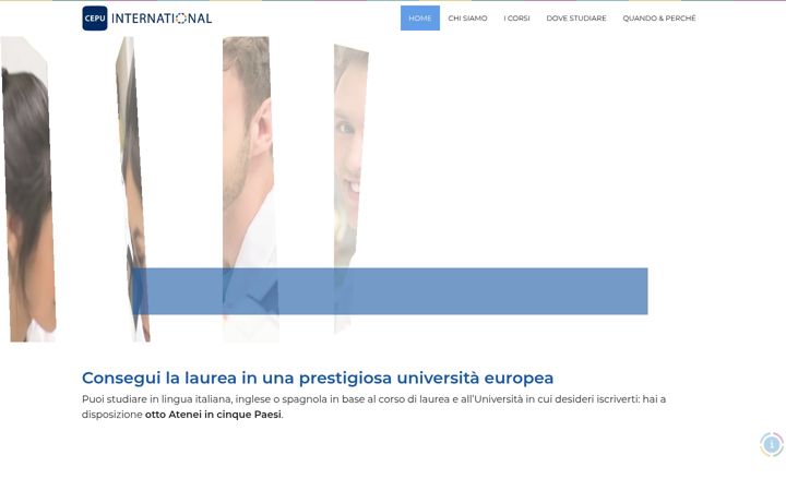 Captură de ecran a cepuinternational.it