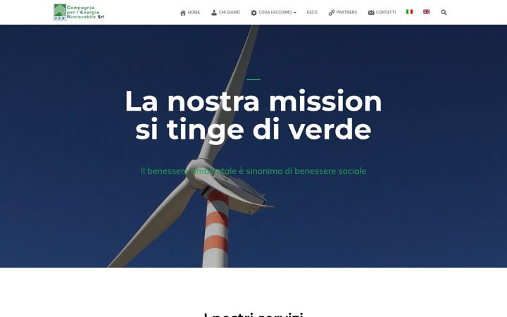 Captură de ecran a cer-energia.it