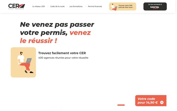 Screenshot of cer-reseau.com