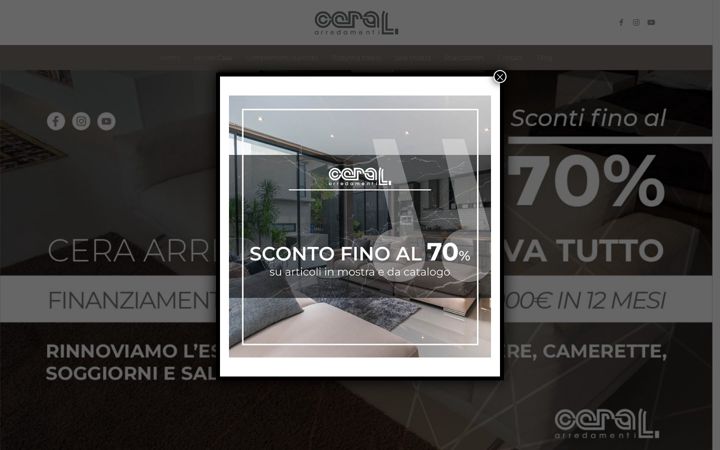 Screenshot of ceraarredamenti.com