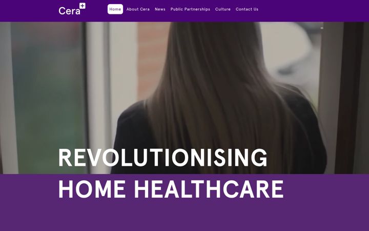 Screenshot of cerahq.com