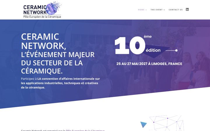 Screenshot ta' ceramic-network.fr