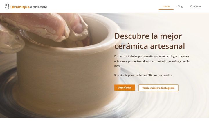 Screenshot of ceramica-artesanal.com