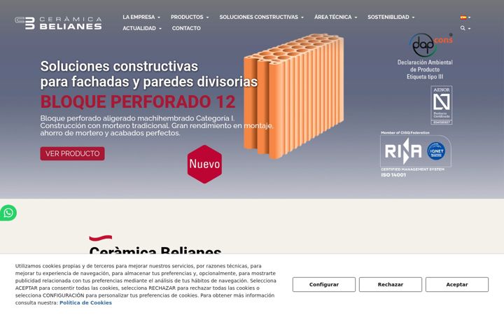 Screenshot of ceramicabelianes.com