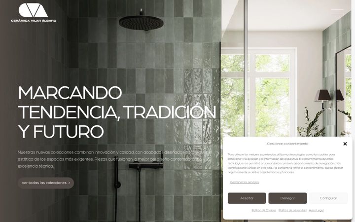 Screenshot of ceramicacva.com