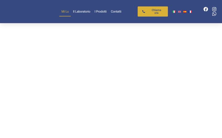 Screenshot stránky ceramichedimilu.it