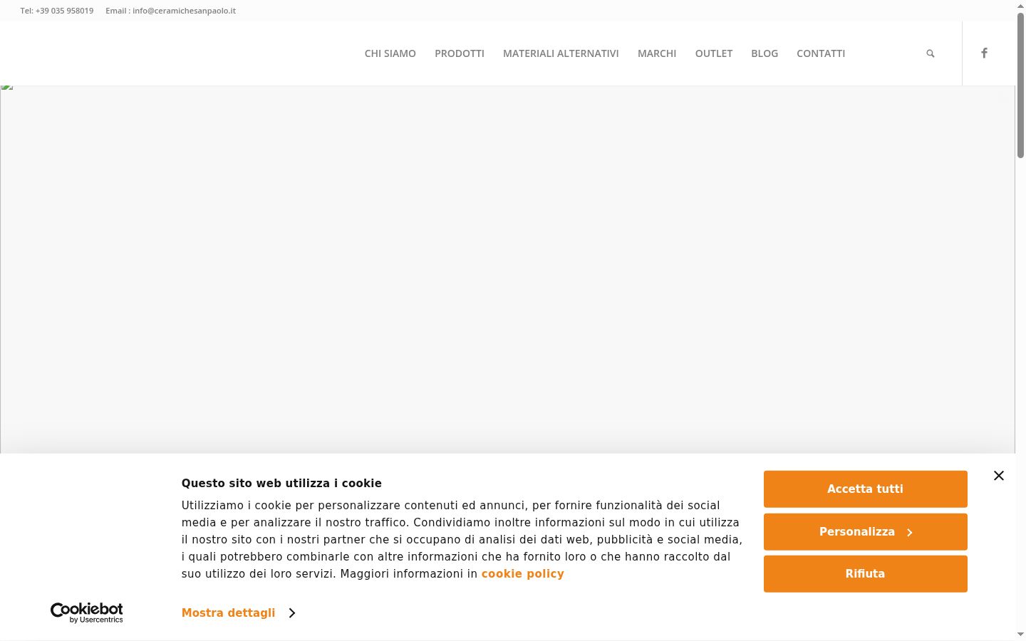 Capture d'écran de la bannière de consentement affichée avant toute interaction