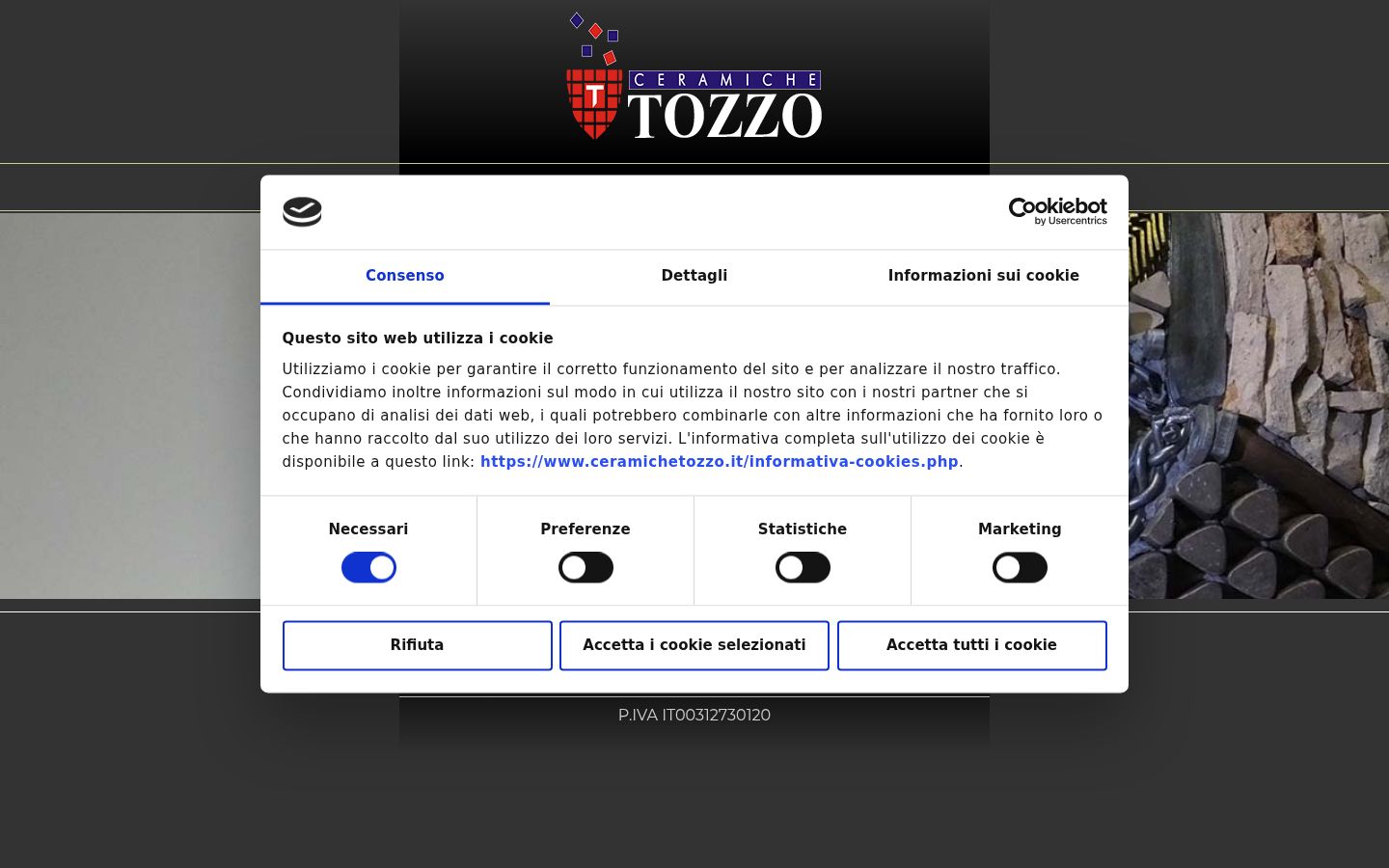Capture d'écran de la bannière de consentement affichée avant toute interaction