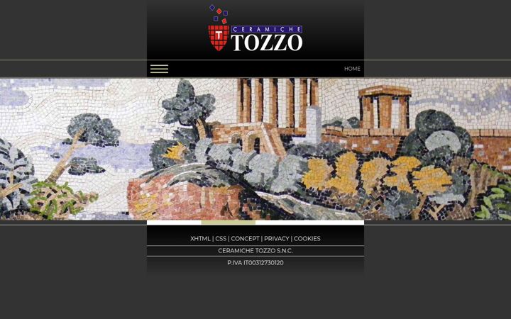 Screenshot van ceramichetozzo.it