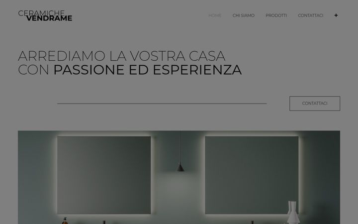 Screenshot van ceramichevendrame.it