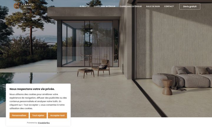 Screenshot ta' ceramichome.fr
