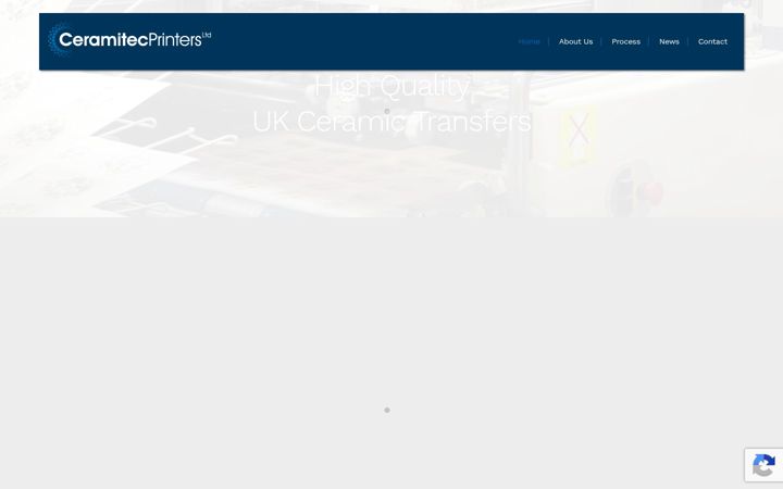 Screenshot von ceramitecprinters.co.uk