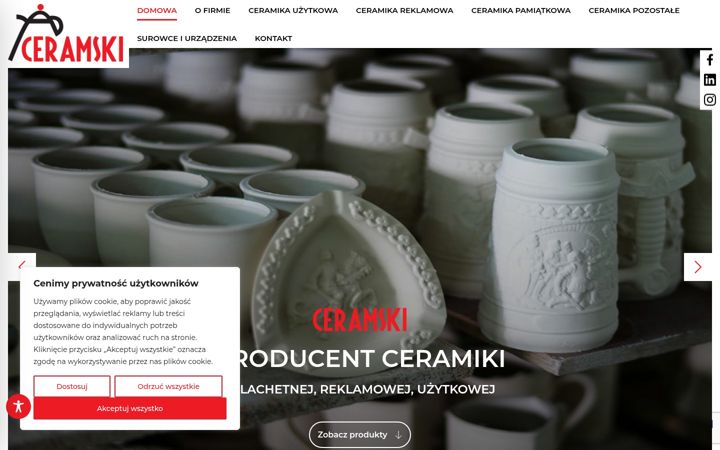 Screenshot di ceramski.pl